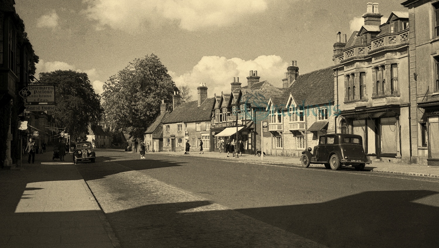  old photo of A272 North Street, Midhurst, Sussex - click image below to return