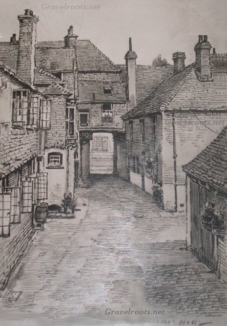 Courtyard, Angel Hotel, Midhurst - scroll down