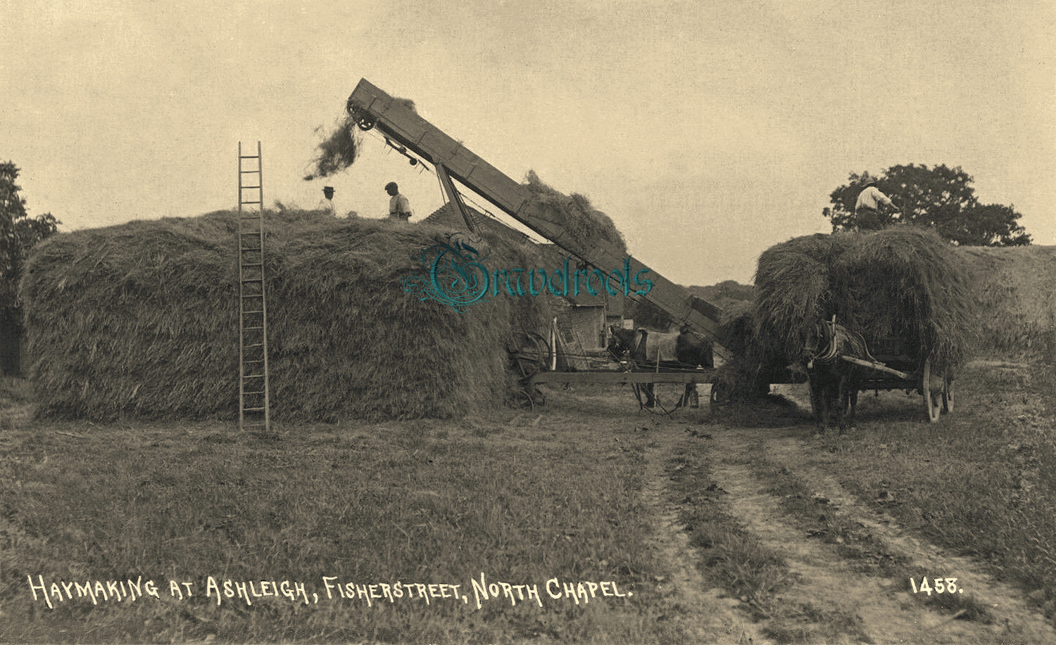 old photo of Fisher Street, Northchapel, Sussex - click image to return