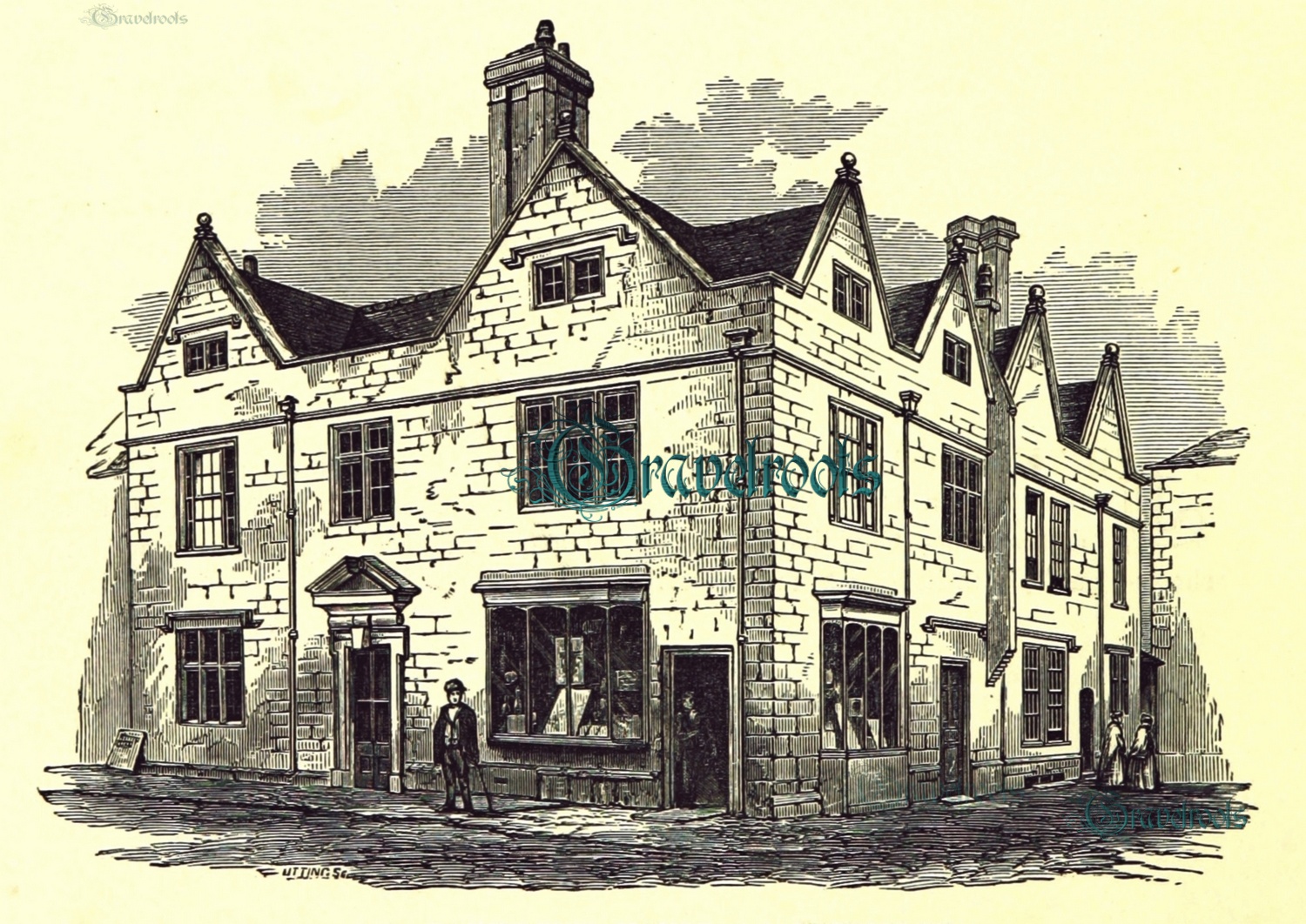  old photos of Mr Dawtreys House, Petworth, Sussex - click image below to return