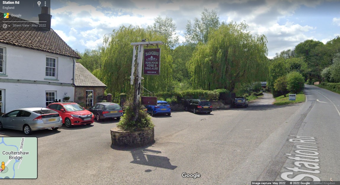 Station road,  Petworth, Sussex - click image to return