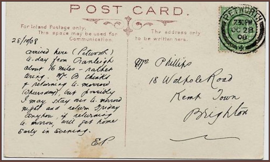Old photos of Angel Hotel, Petworth - further image below