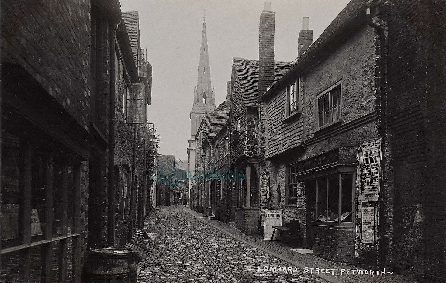 Old photos of Lombard Street, Petworth - click to return