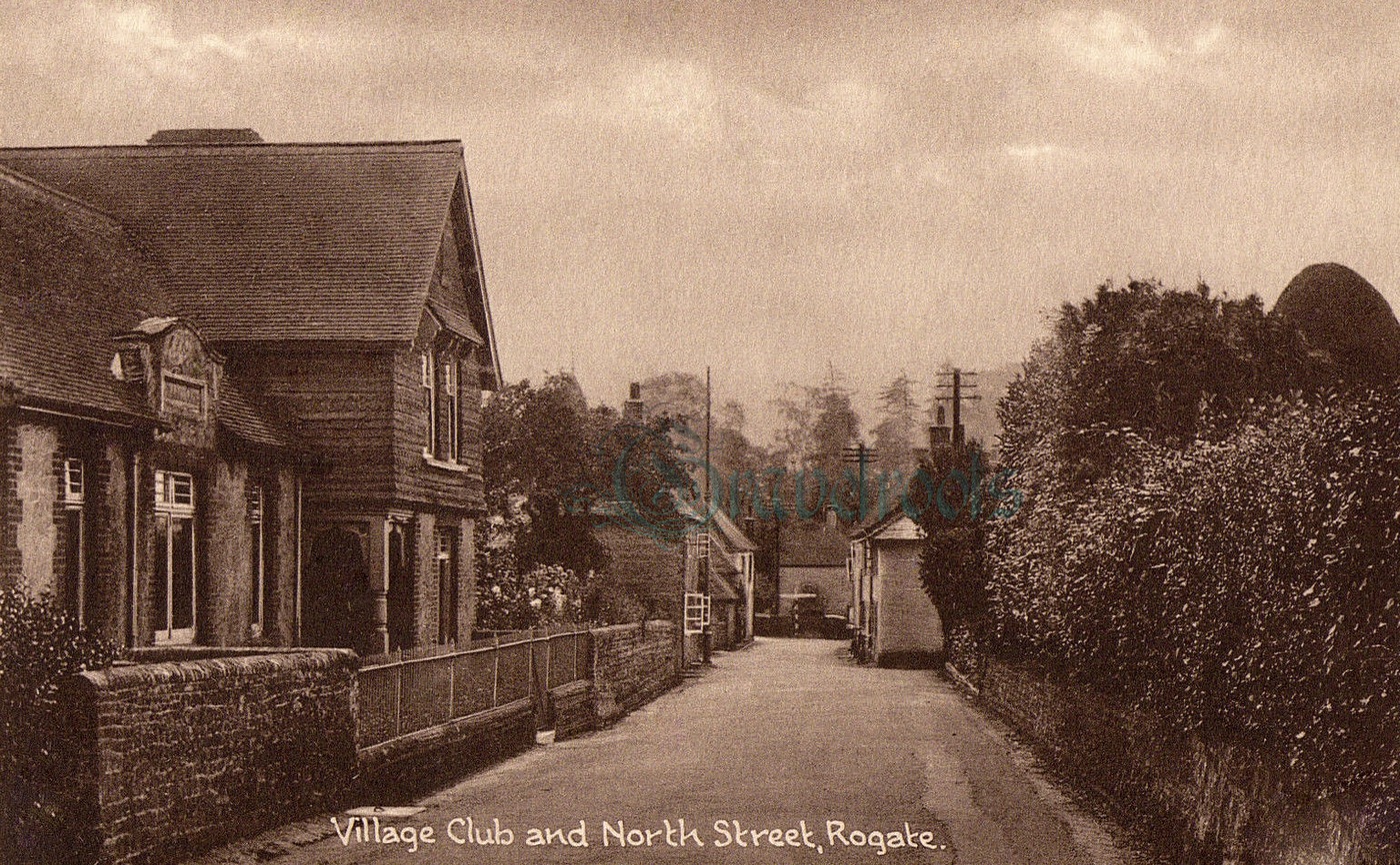 Old photo of Rogate, Sussex - see image below