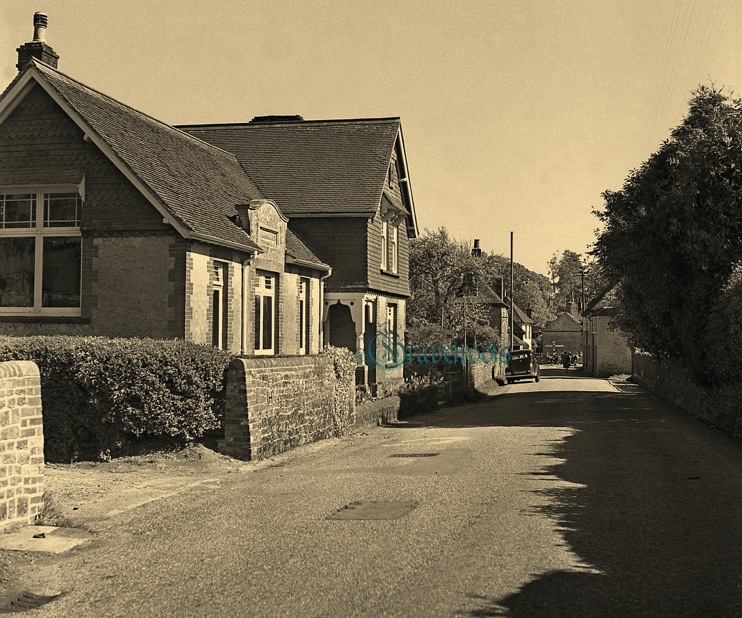 Old photo of Rogate, Sussex - see image below