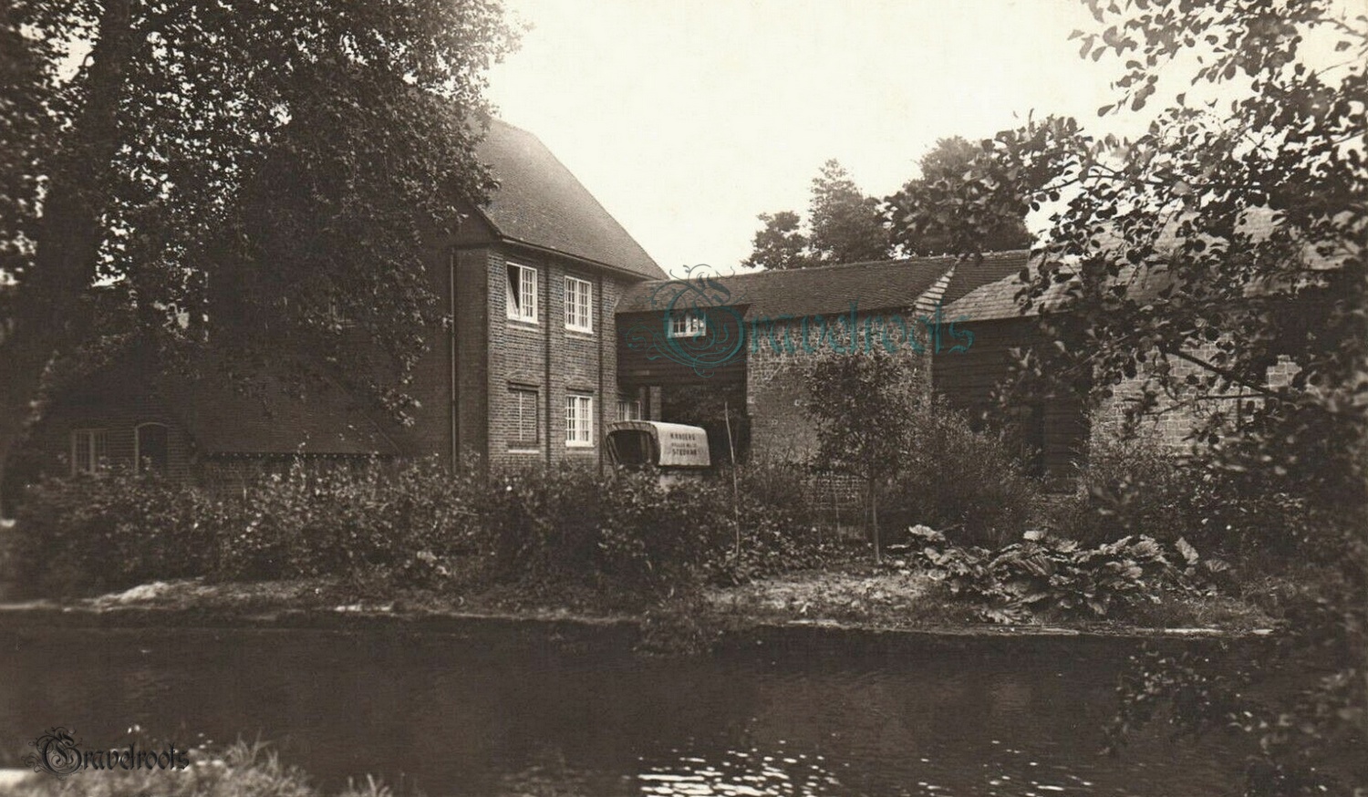  old photo of Stedham Mill, Sussex - click image to return