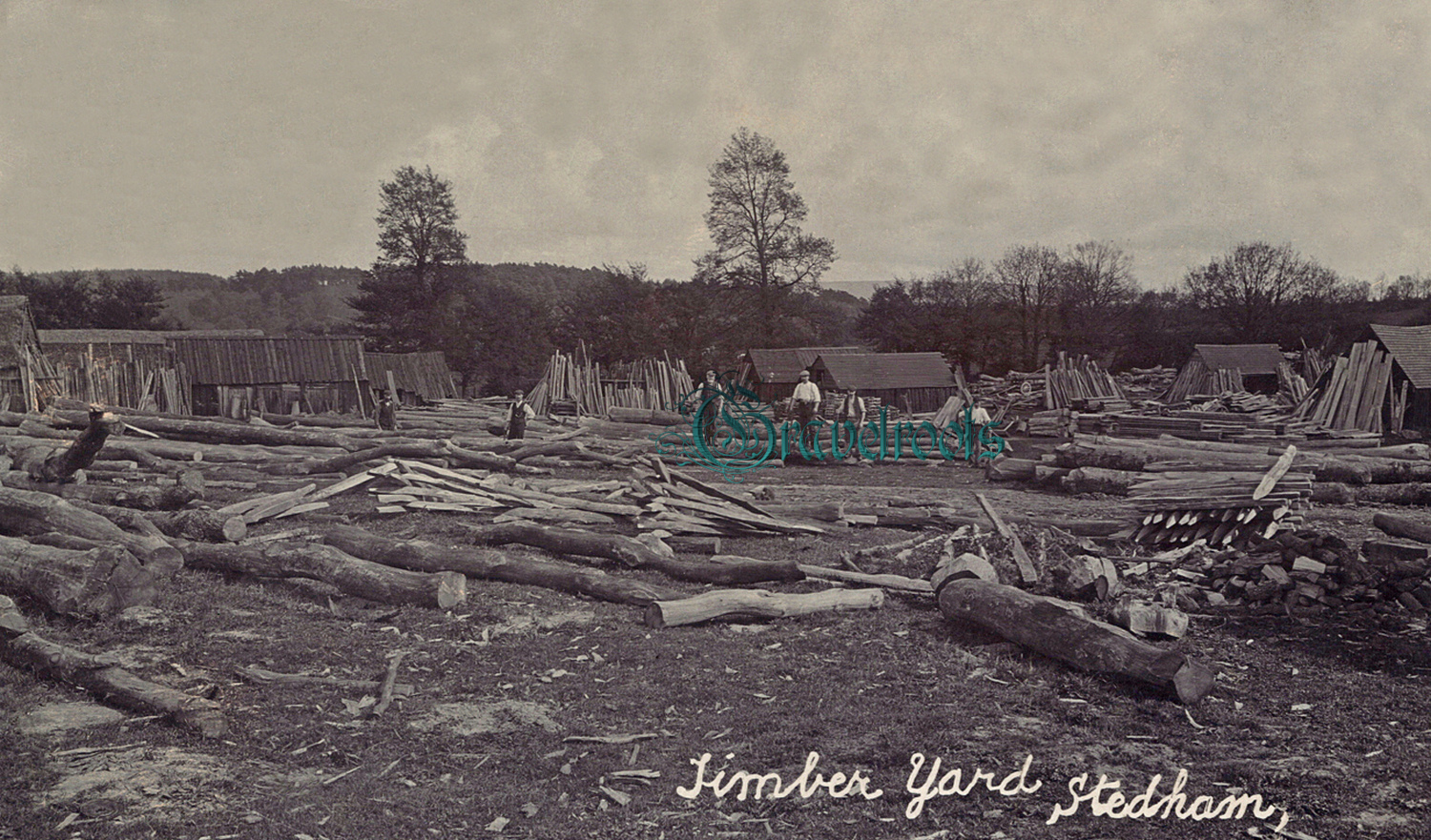 old photo of Timber Yard, Stedham, Sussex - click image to return