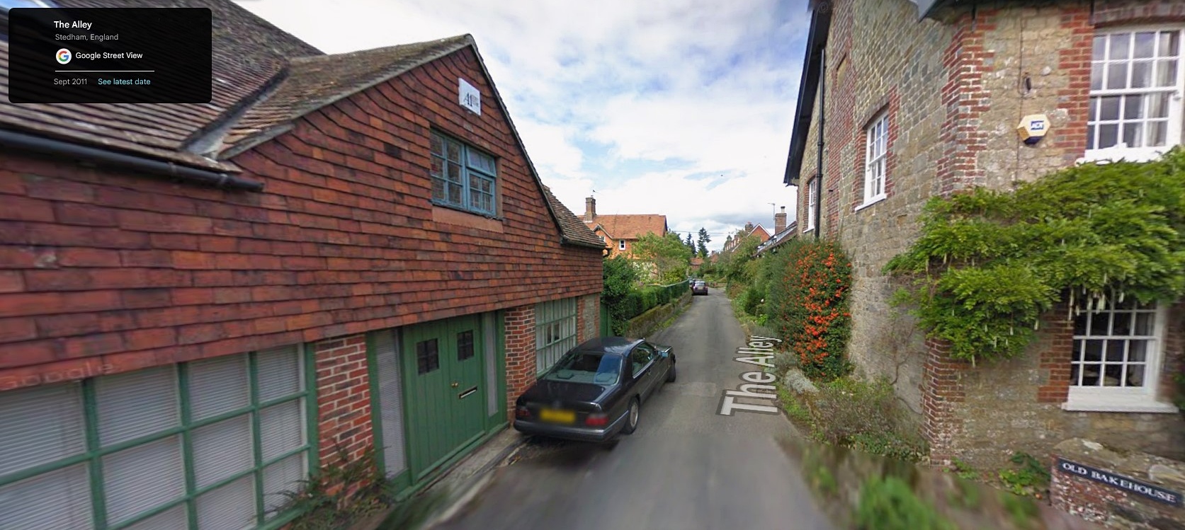 The Alley, Stedham &  Iping, Sussex - click image to return