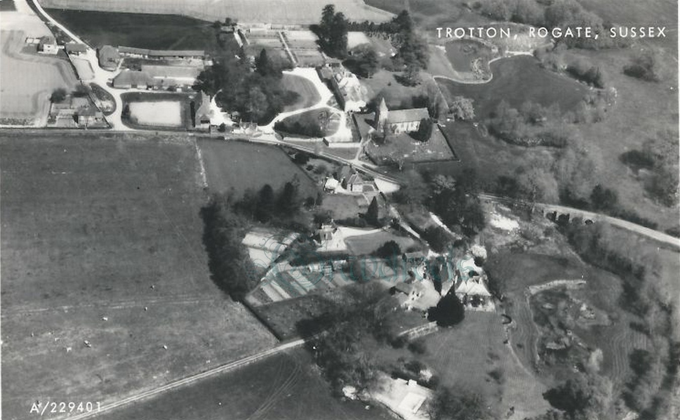 Aerial photo, Trotton, click image to return