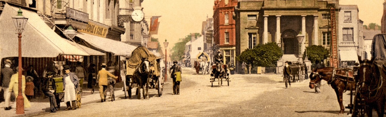  old photo of Worthing, Sussex - click image to return