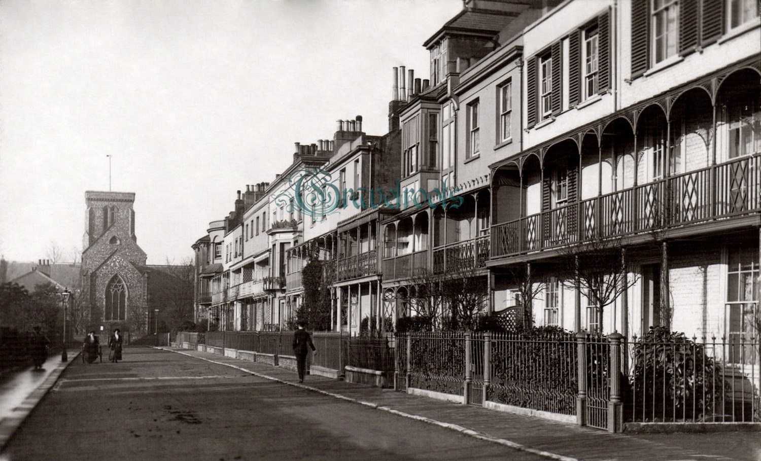  old photos of Ambrose Place, Worthing, Sussex - click image below to return