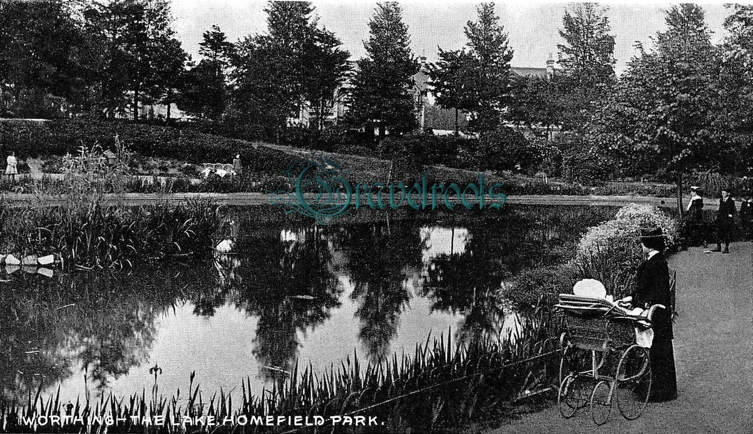  old photos of Homefield Park, Worthing, Sussex - click image below to return