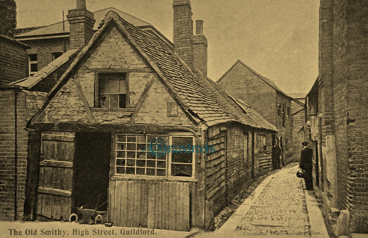  old photo of Smithy, Guildford, Surrey - click image below to return