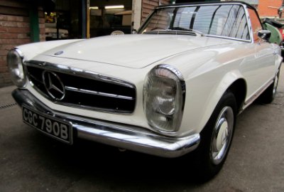 Rare classic Mercedes car stolen in Brighton burglary 1964 Mercedes 230SL Pagoda