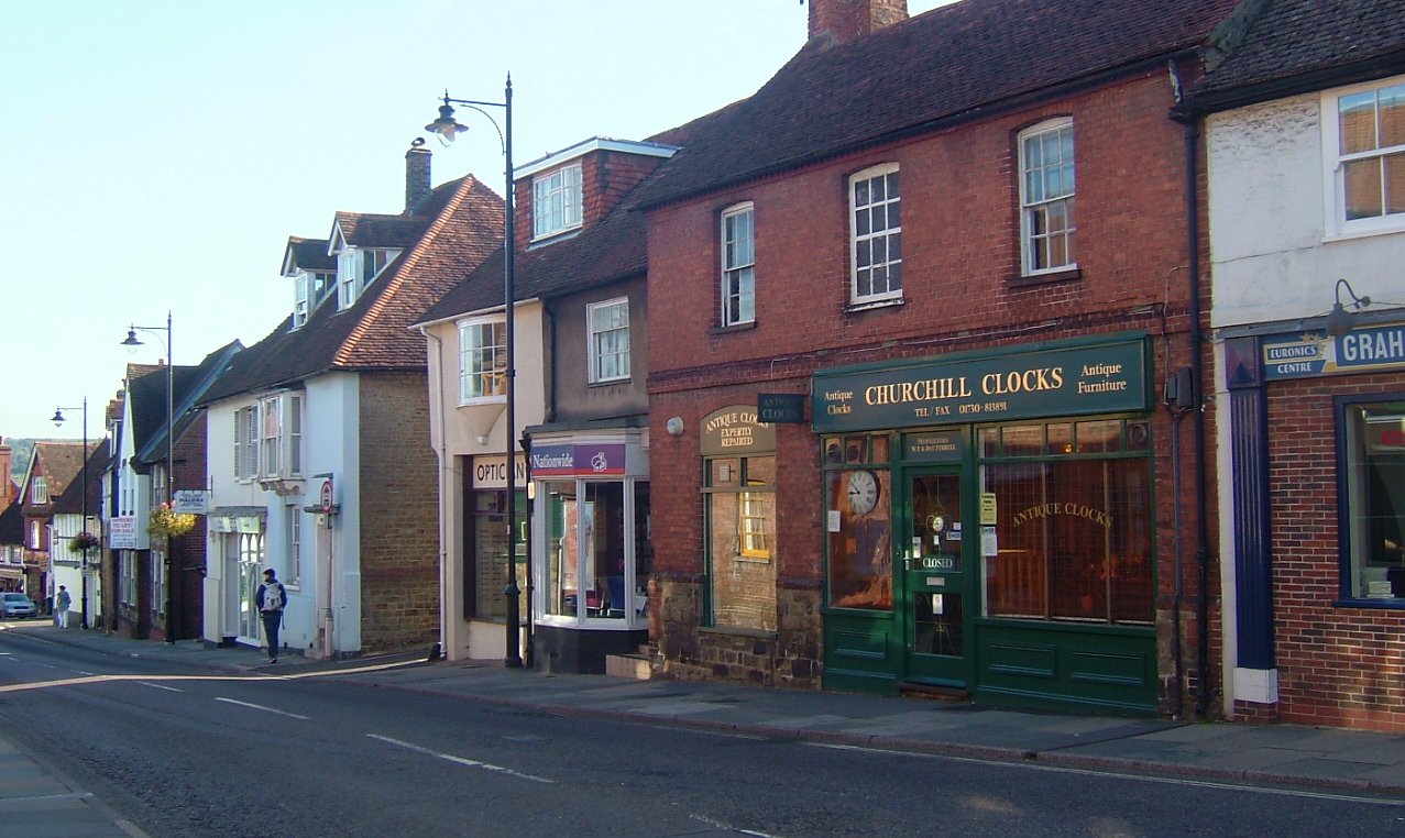 Entrance to Duck Lane, centre - scroll right - click image to return